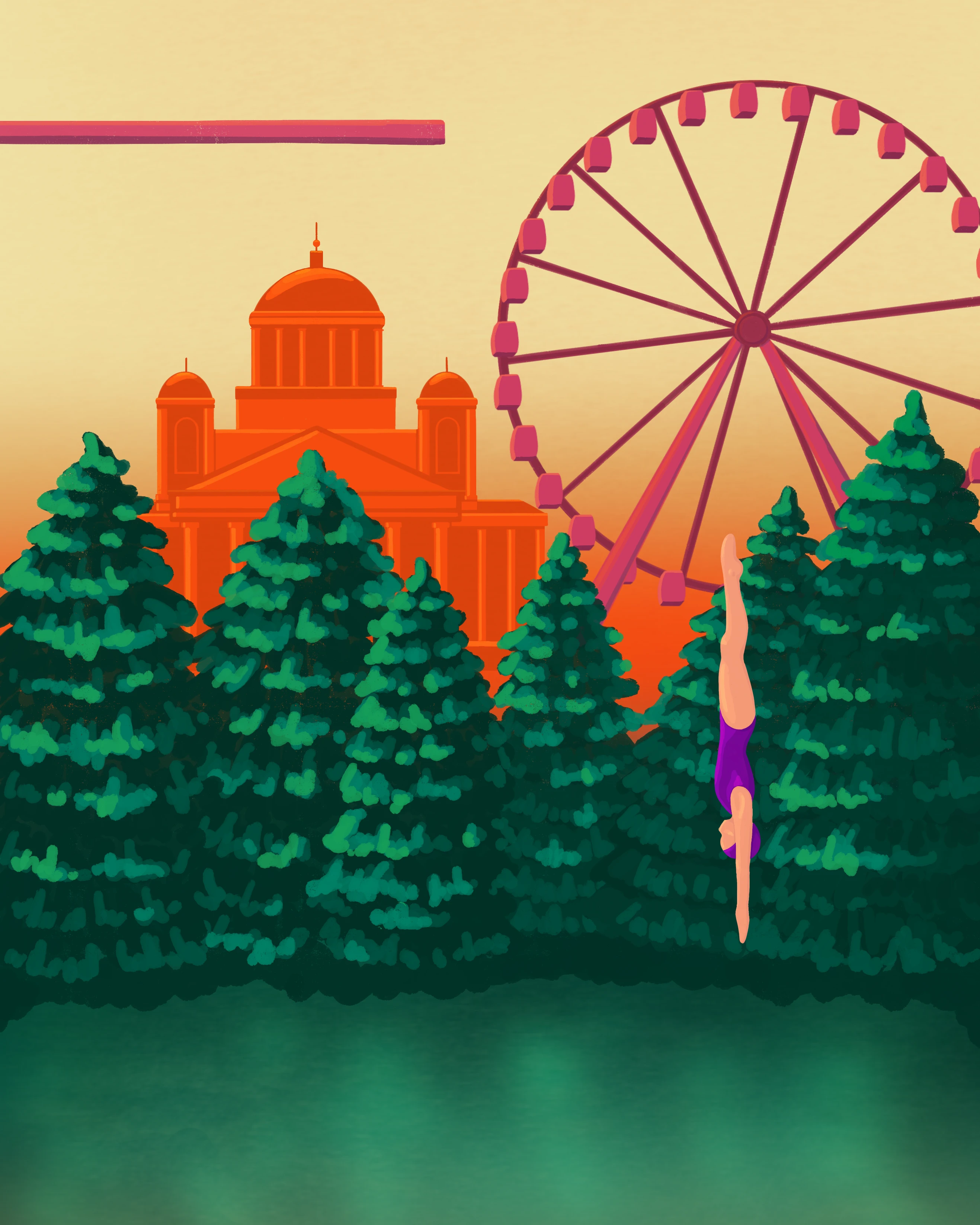 Helsinki olympics 2036 concept art